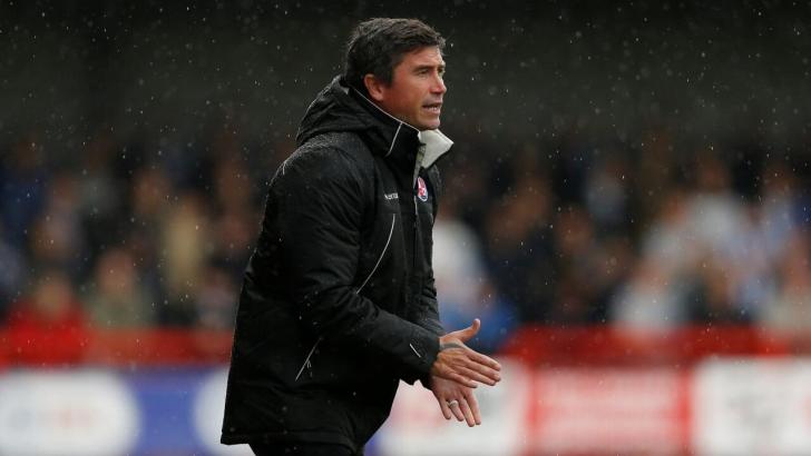 Harry Kewell, the Oldham Athletic manager