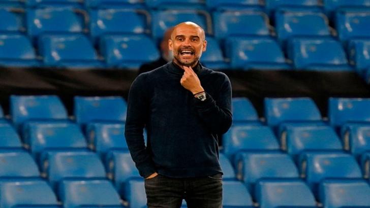 Manchester City boss Pep Guardiola
