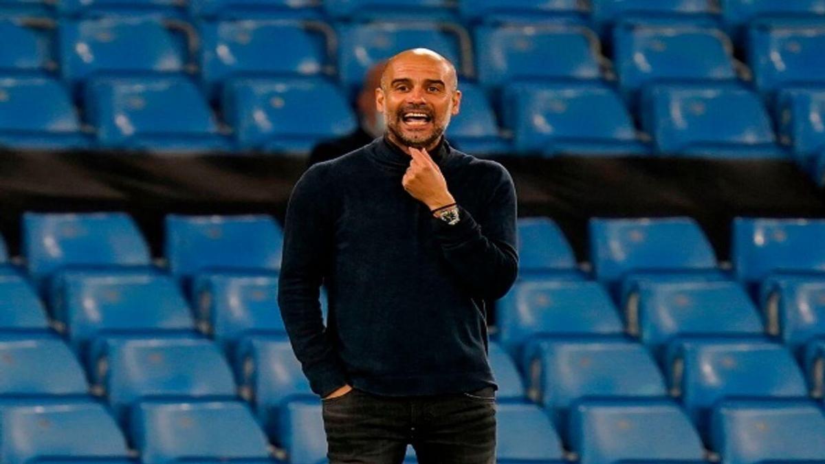 Manchester City boss Pep Guardiola