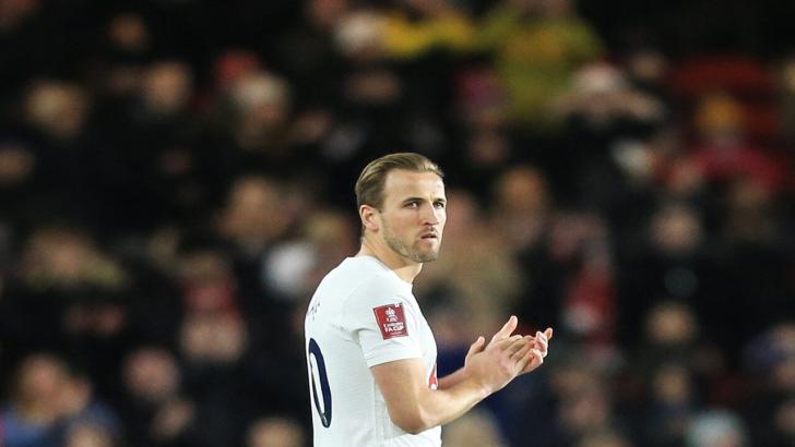 Totttenham striker Harry Kane