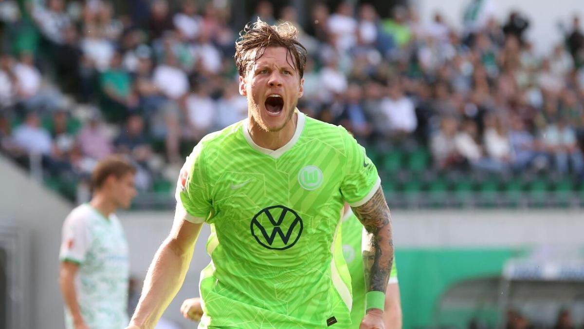 Burnley striker Wout Weghorst
