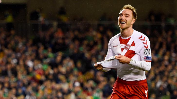 Brentford midfielder Christian Eriksen 