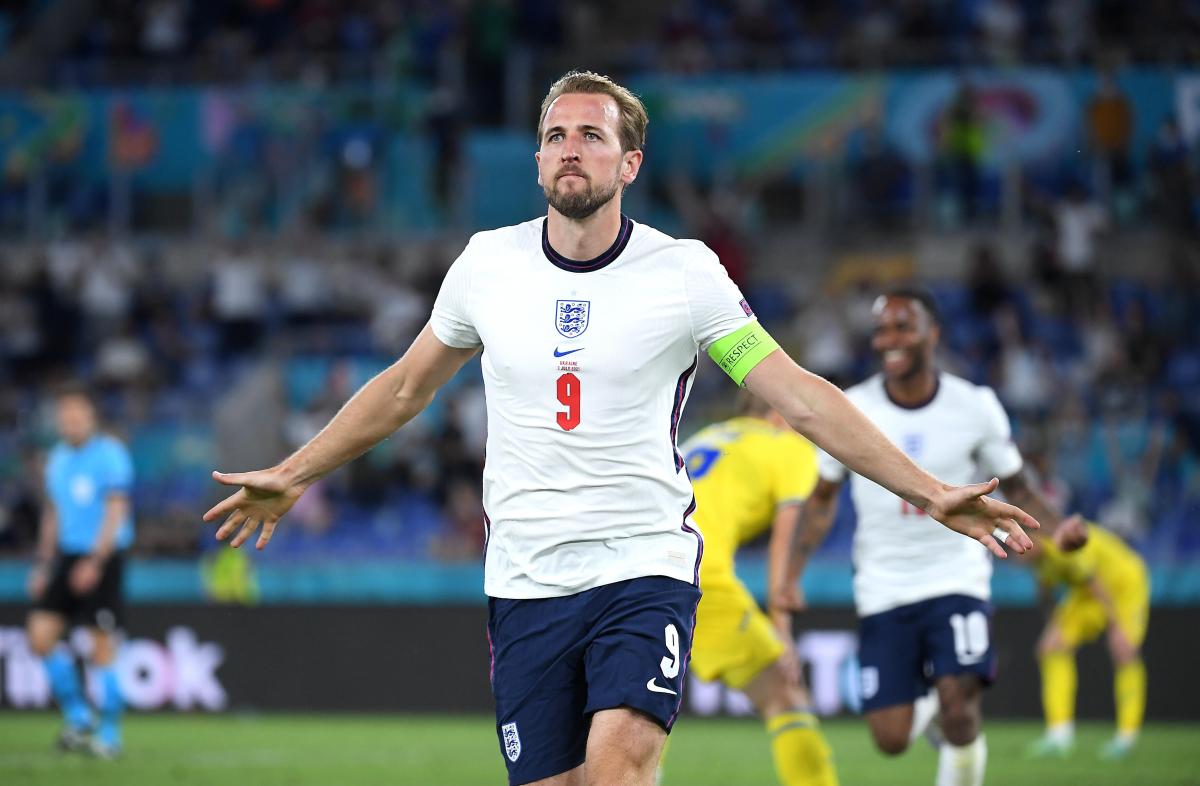 England football captain Harry Kane