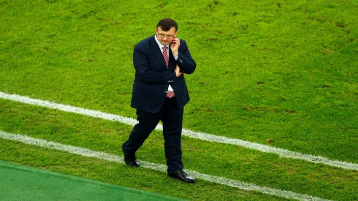 Latvia coach Dainis Kazakevičs