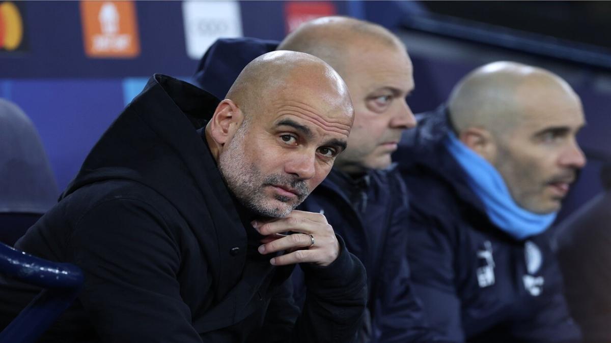 Pep Guardiola Man City boss