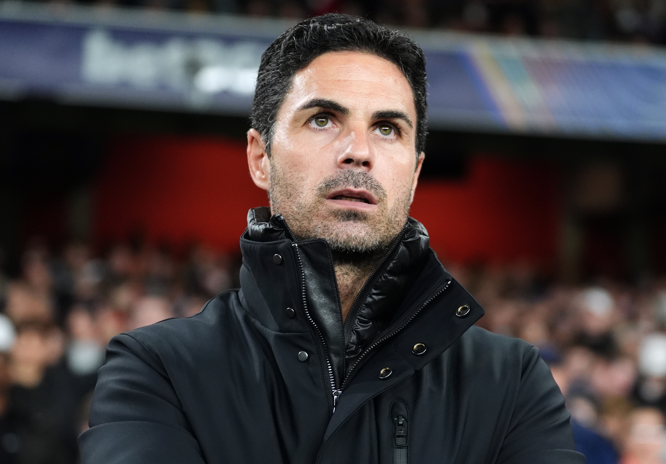 Arsenal boss Mikel Arteta 