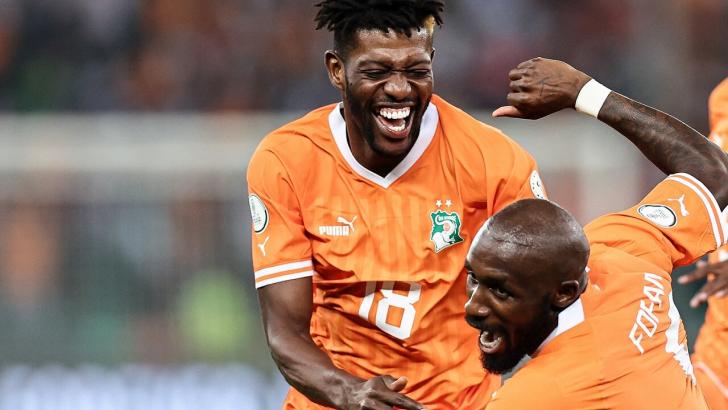 Ivory Coast midfielders Ibrahim Sangare and Seko Fofana