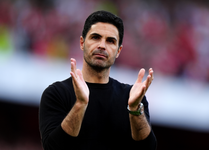 Arsenal manager Mikel Arteta