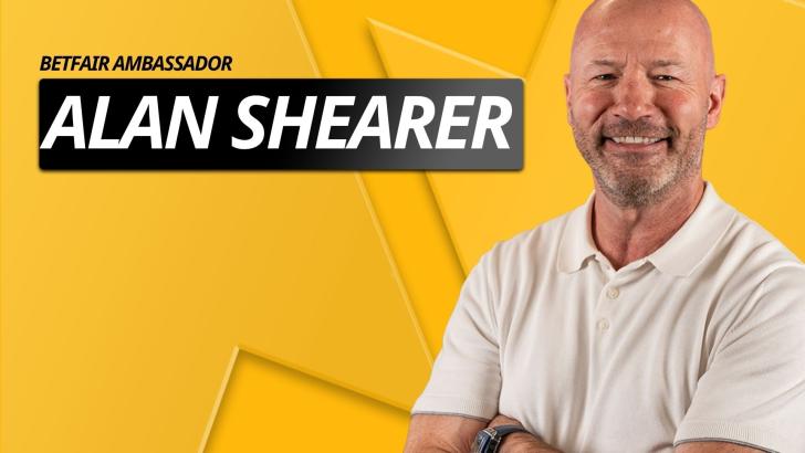 Alan Shearer image for Betfair column 