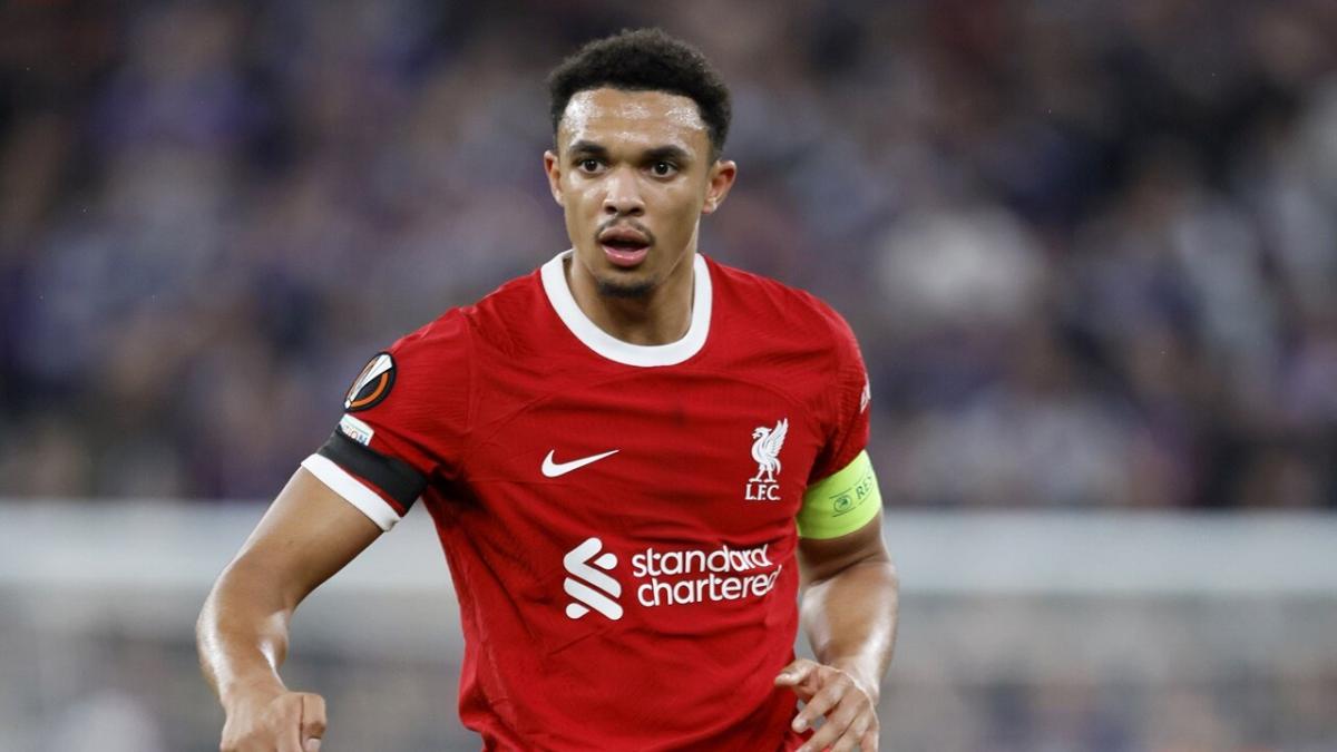 Liverpool player Trent Alexander-Arnold
