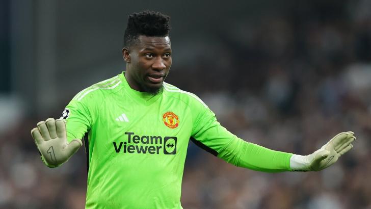 Man United goalkeeper Andre Onana