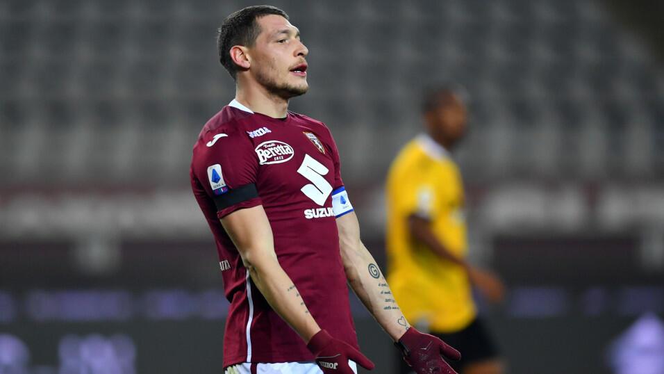 Torino captain Andrea Belotti