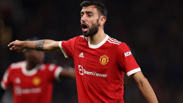Man United captain Bruno Fernandes