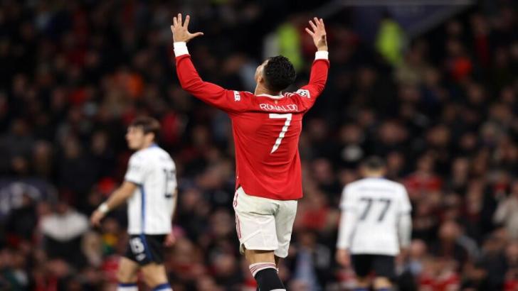 Manchester United's Cristiano Ronaldo