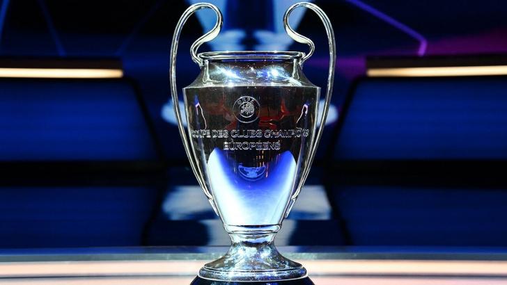 The Champions League trophy