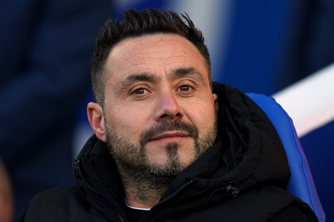 Brighton boss Roberto De Zerbi