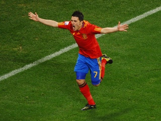 No messing about. David Villa's Spain look to strike earlier on these days.