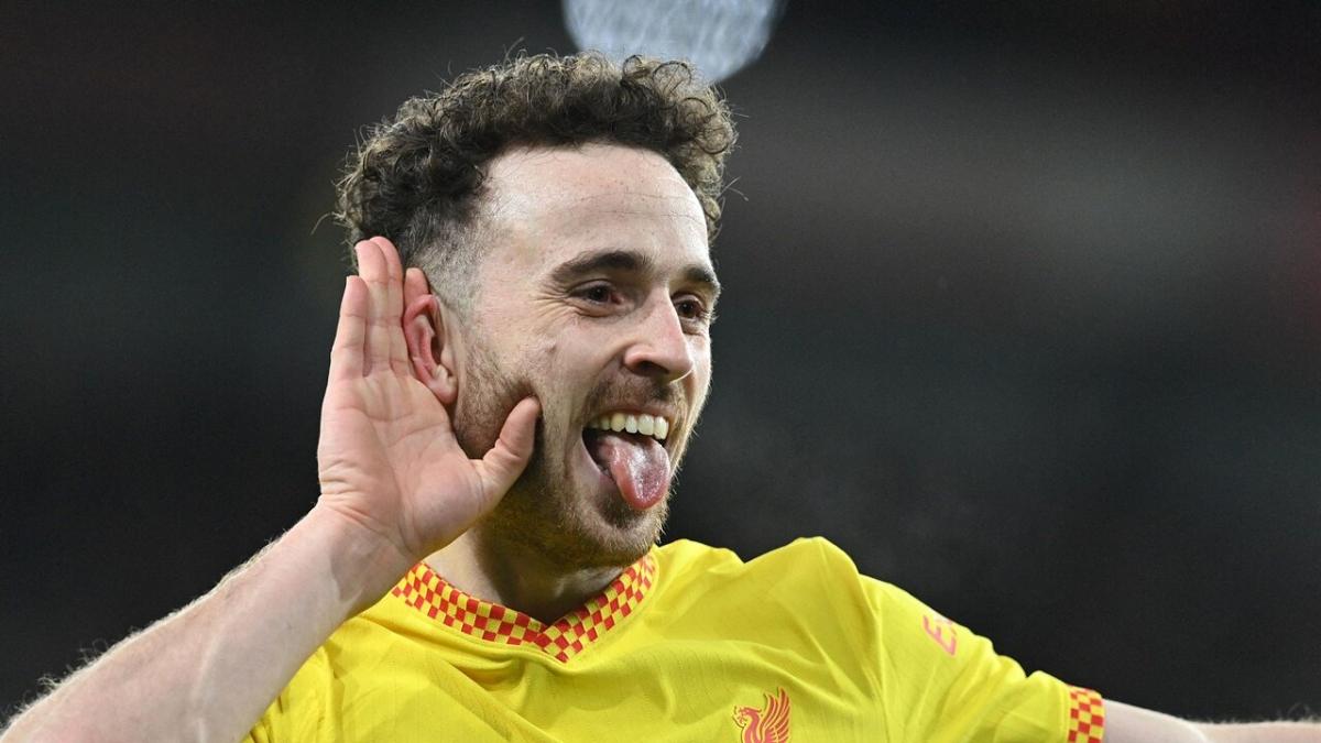 Liverpool striker Diego Jota