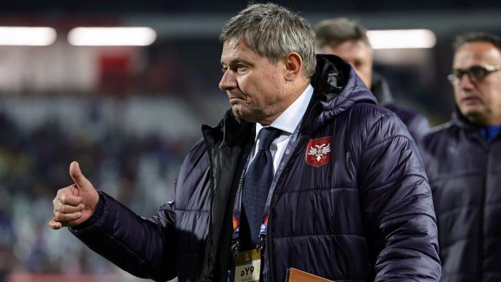 Serbia coach Dragan Stojkovic