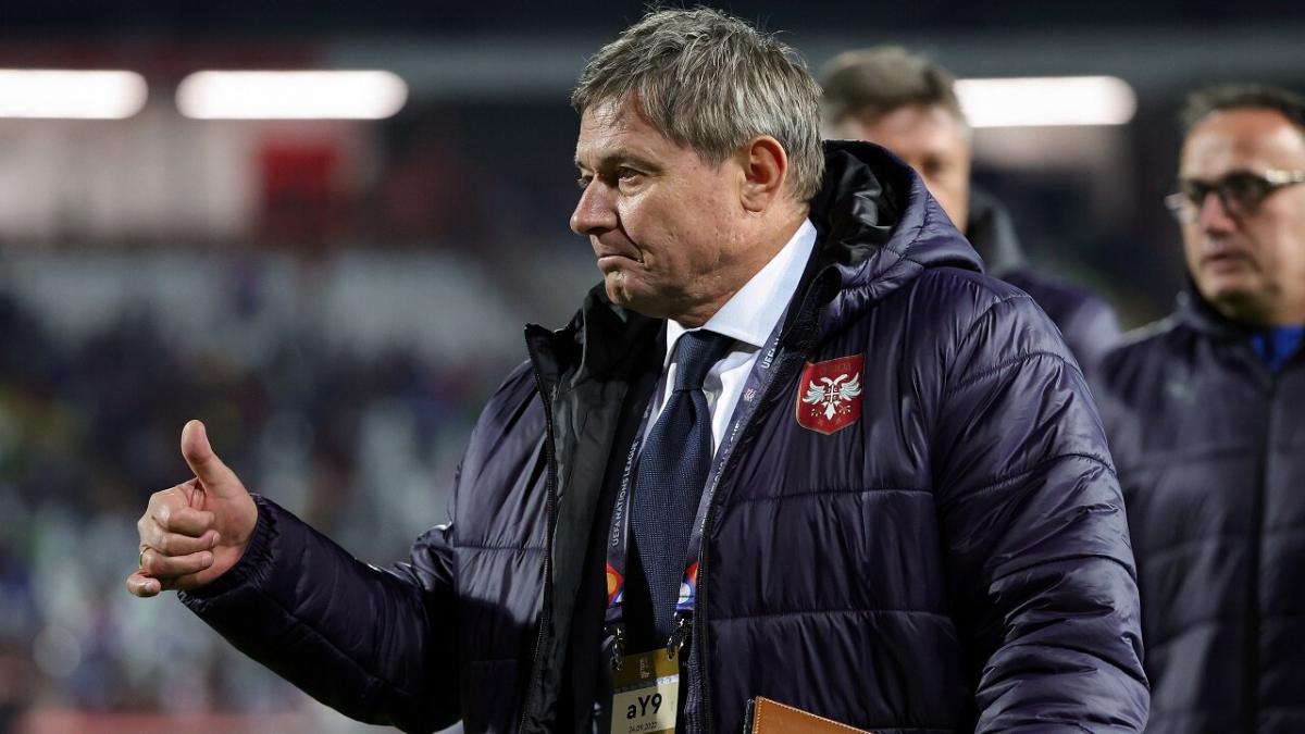Serbia coach Dragan Stojkovic