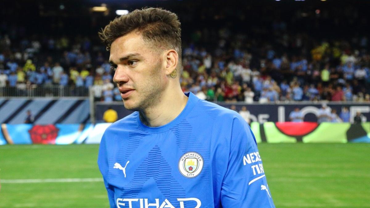 Manchester City goalkeeper Ederson