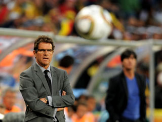Lowest ebb - Capello watches England crash out of the World Cup against Germany