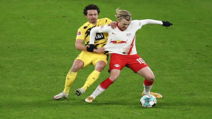 RB Leipzig's Emil Forsberg