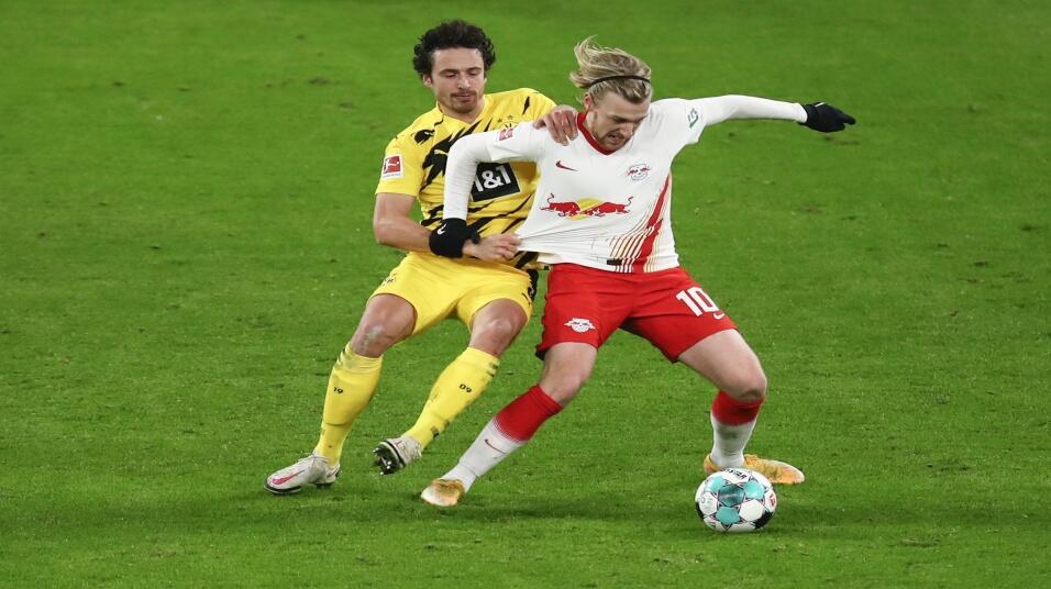 RB Leipzig's Emil Forsberg