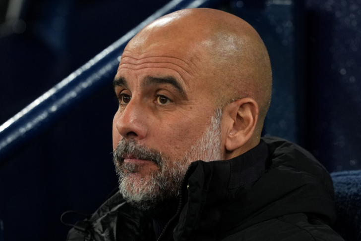Pep Guardiola has lost five on the bounce