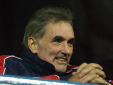 George Best watching Portsmouth host Norwich in 2003, almost three decades after he was sacked as a Manchester United player for missing too many training sessions and excessive drinking. Best ended up losing his battle with the bottle.