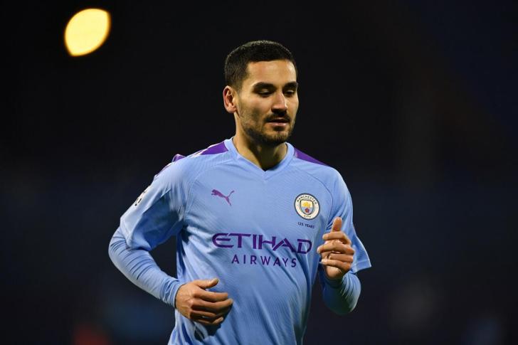 Manchester City midfielder Ilkay Gundogan