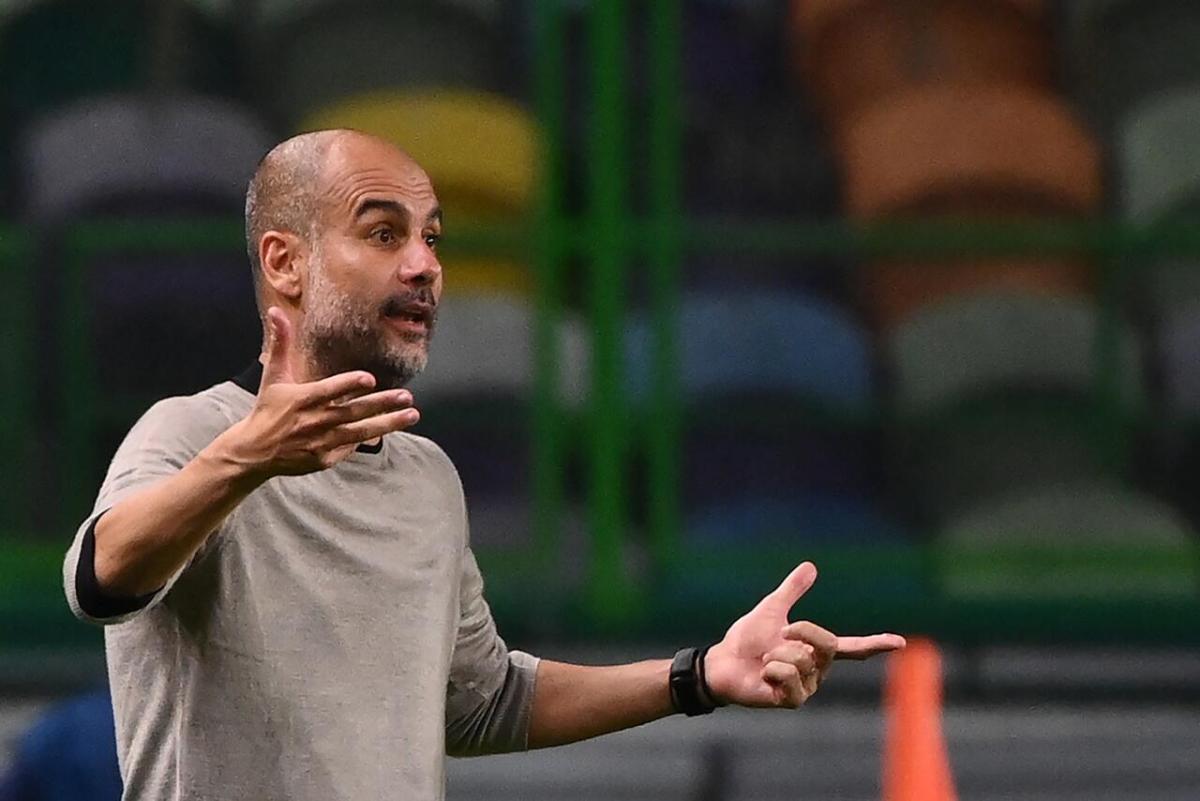Manchester City boss Pep Guardiola