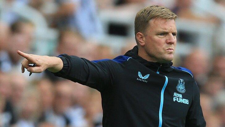 Newcastle manager Eddie Howe