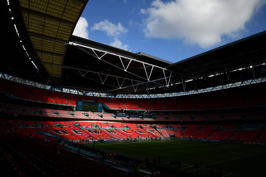 Wembley Stadium in north London