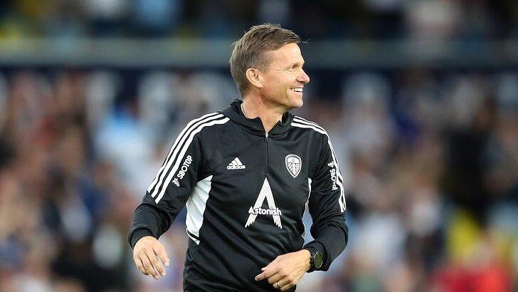 Leeds manager Jesse Marsch happy
