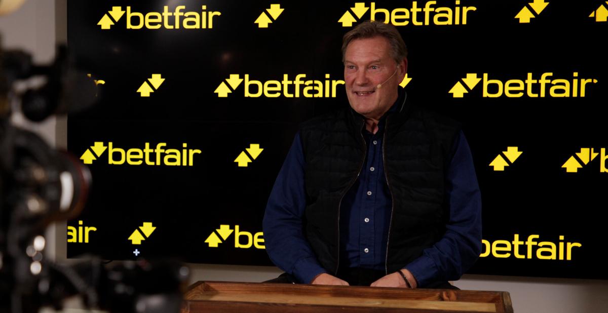 Betfair ambassador Glenn Hoddle