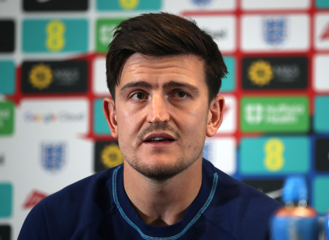 Harry Maguire is a shots master for England