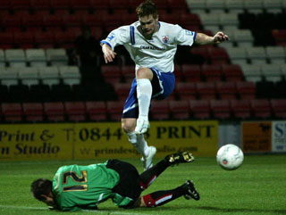 The Ninja is going to get you. Jason Walker is Barrow's best chance of causing an upset.