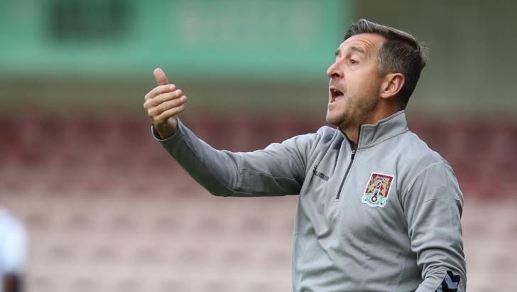 Jon Brady, the Northampton manager