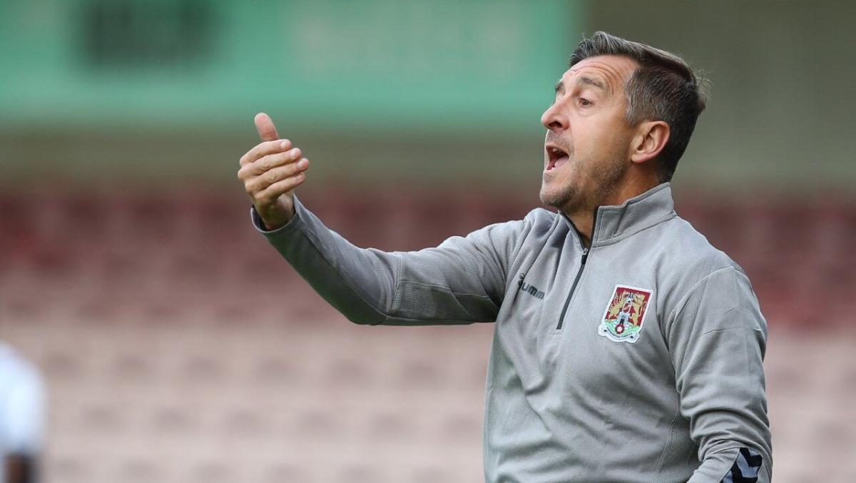 Jon Brady, the Northampton manager