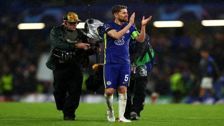 Jorginho will hope to lead Chelsea to an important win in Russia