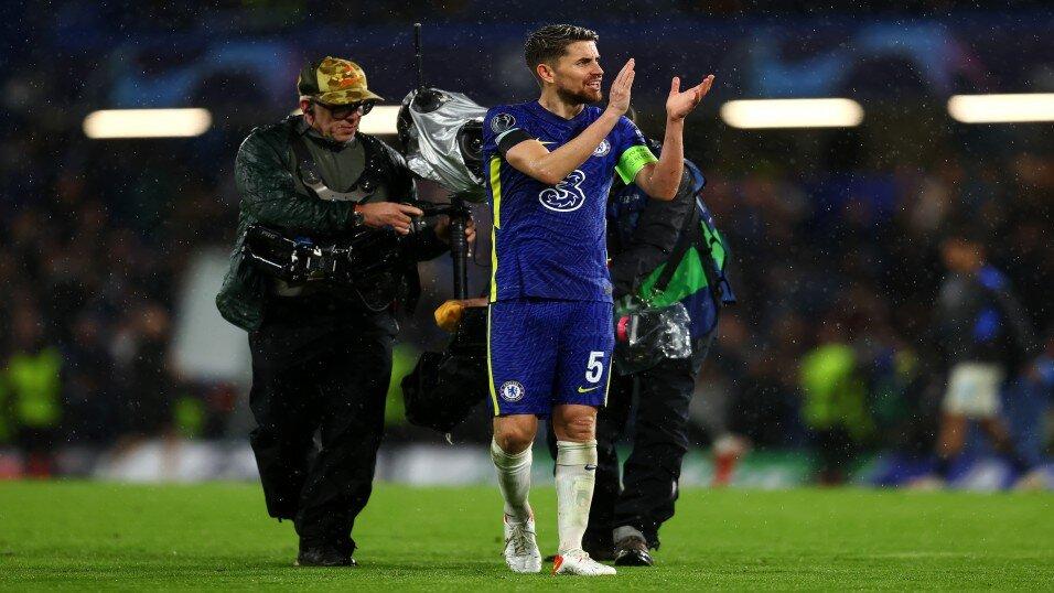 Jorginho will hope to lead Chelsea to an important win in Russia