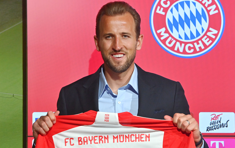 Bayern Munich striker and England captain Harry Kane