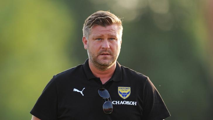 Oxford boss Karl Robinson