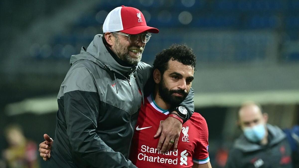 Liverpool duo - Jurgen Klopp and Mo Salah