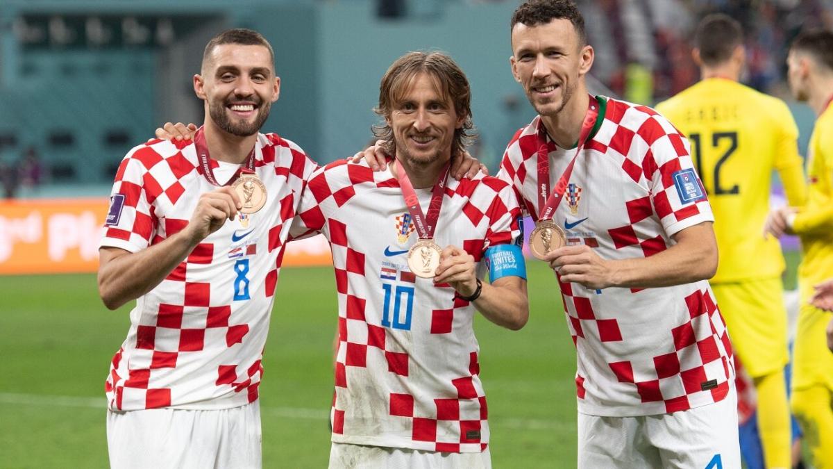 Luka Modric and Ivan Perisic