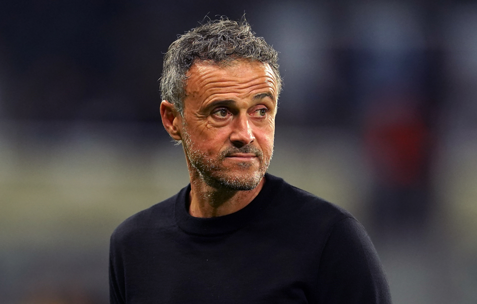PSG boss Luis Enrique 