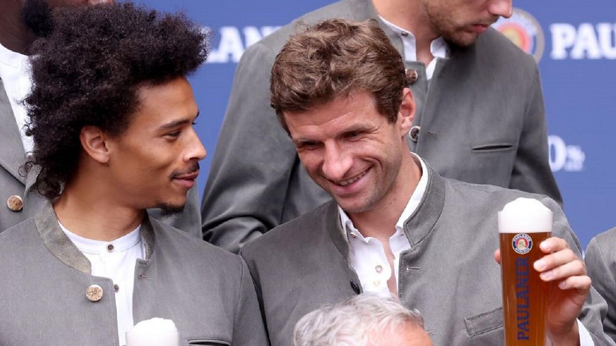 Bayern Munich forward Thomas Muller