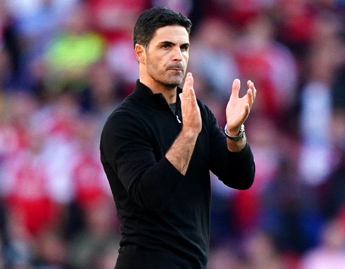 Arsenal boss Mikel Arteta