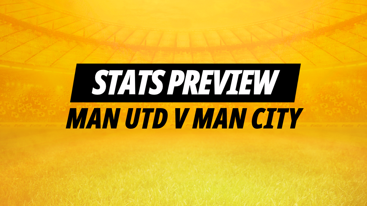 Man Utd v Man City: Three stats and three bets for Sunday's derby